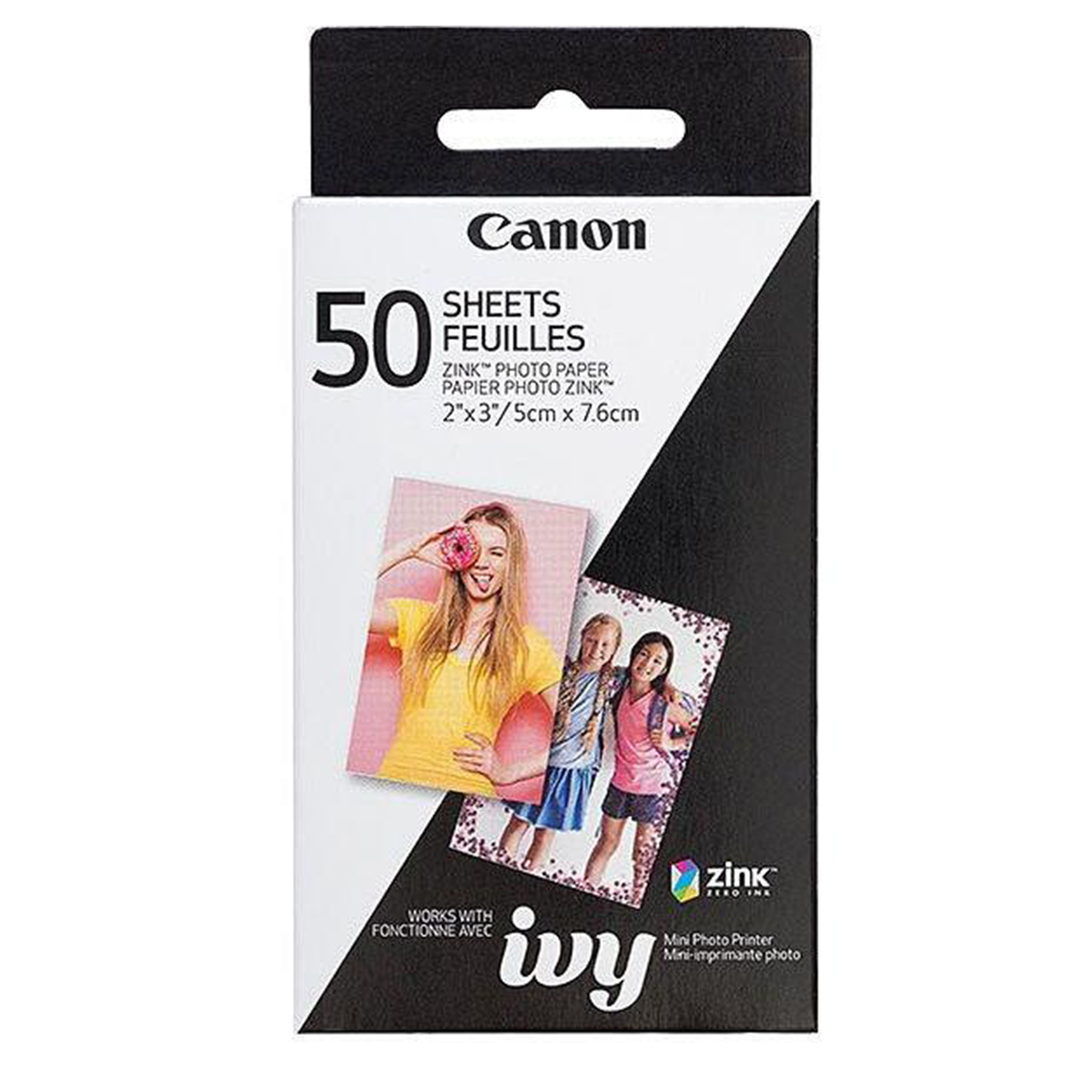 Canon Zoemini Zink Photo Paper (Pack of 50 Sheets)